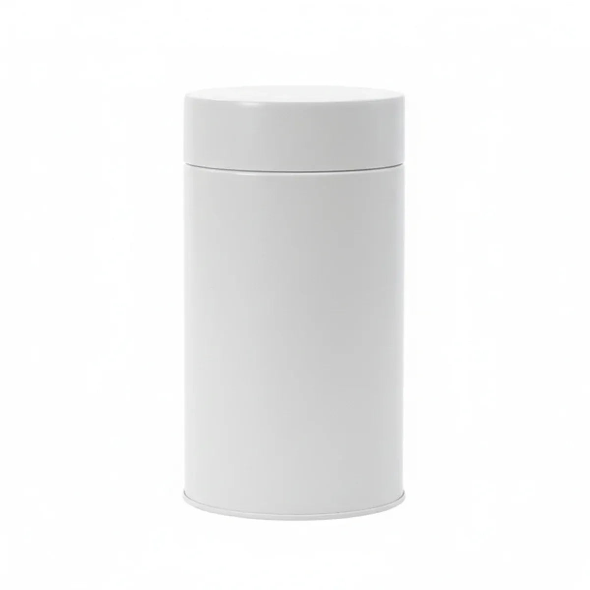 5 Piece Airtight Tea and Coffee Tin Set - White